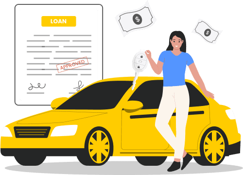 Approved commercial vehicle loan illustration